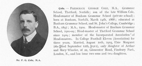 Frederick george cole the - frederick,