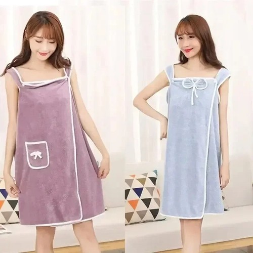 Women wearable bath towel - bath,