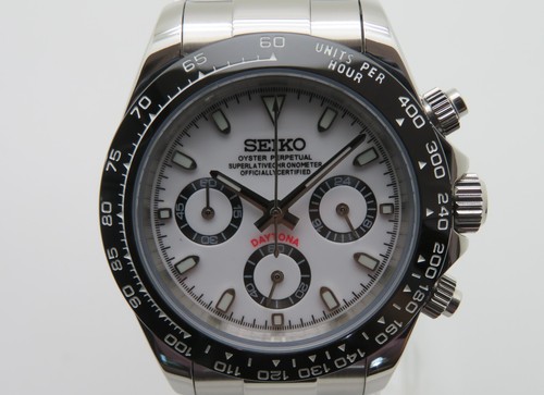 Seiko panda men s 40mm - "panda", men's