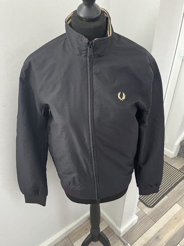 Fred perry black bomber - fred,
