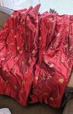 Beautiful 100 silk red - silk,