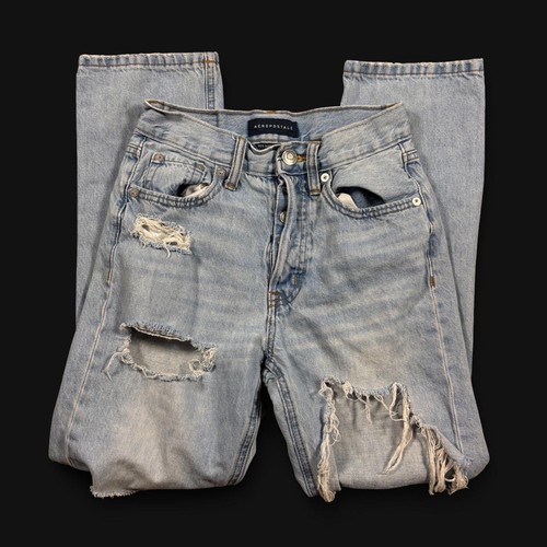 Aeropostale light wash denim - aeropostale,
