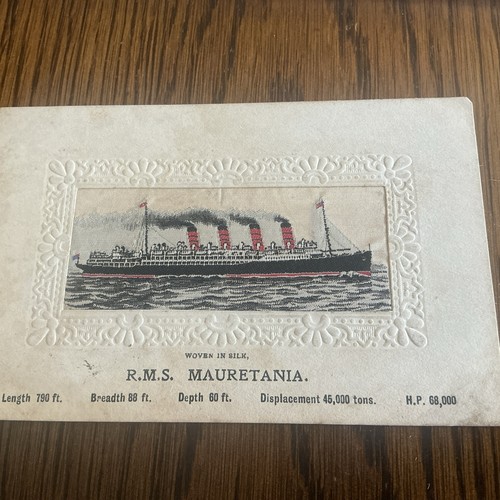 Mauretania postcard - r, s