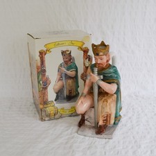 King Arthur The Leonardo Collection Toby Jugs 3D Figure Novelty Jug Vase Boxed