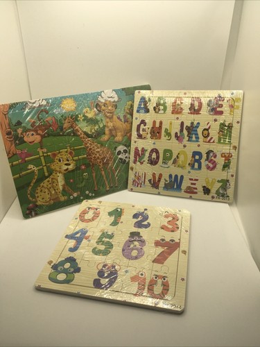 Pack three baby - baby, wooden