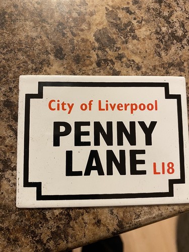 Enamel sign - enamel,