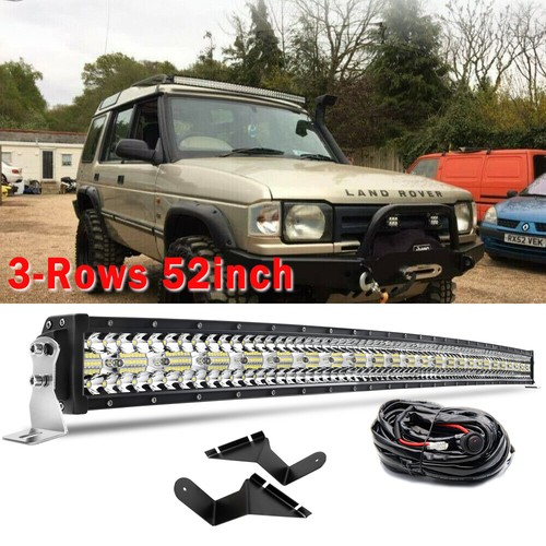 Curved tri row led - 52'', tri-row
