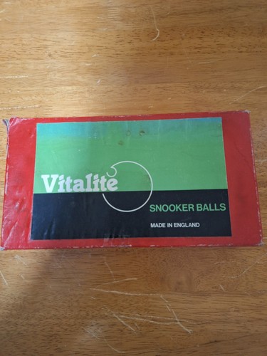 Vintage vitalite snooker - vintage,