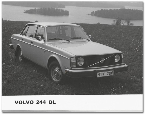 Volvo 244 press release - volvo,