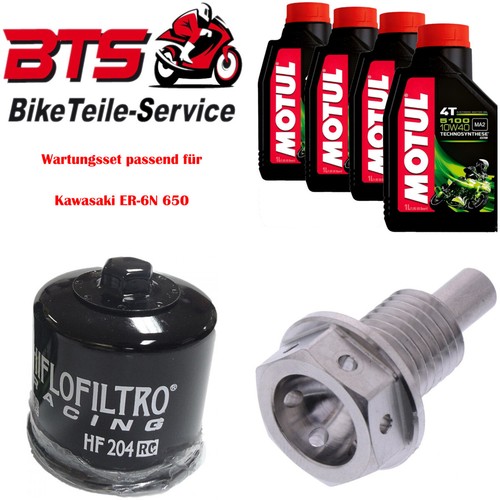 Set oil filter drain - 4l, filter,