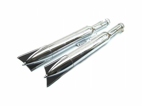Pair muffler fits jawa - of,