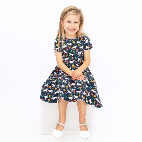 Frugi girls dress skater - girls,