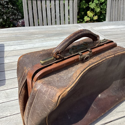 Antique vintage gladstone - vintage,