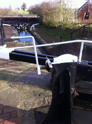Long handle aluminium windlass - handle,