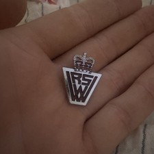 Vintage Antique Enamel Pin Hat