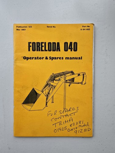 Mcconnel foreloda 040 loader - mcconnel,