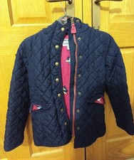 Navy Joules Coat  Age 10