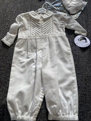 Sarah louise baby boys - louise, white
