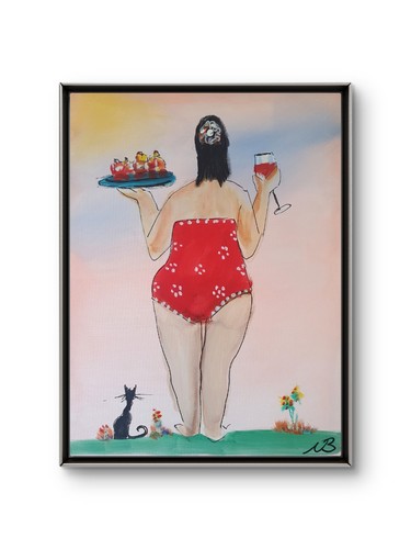 Original acrylic painting - acrylic,