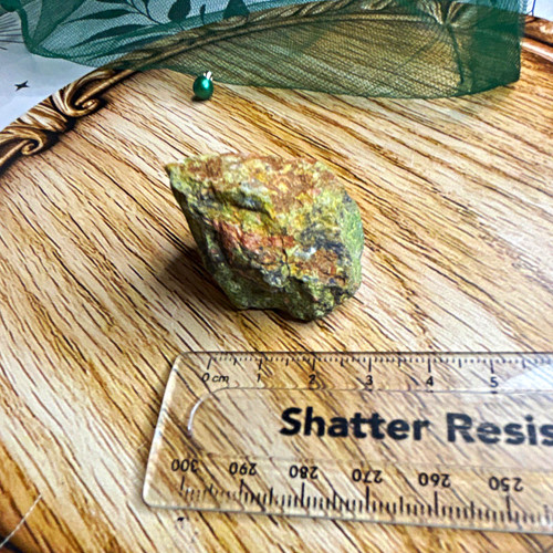 Natural unpolished unakite - natural,