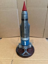Thunderbird 1 model, hand painted from kit form. Stands 10" inches tall