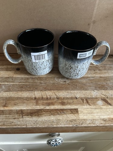 Denby halo straight mugs - -,