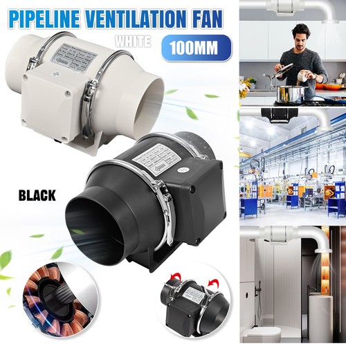 Quiet inline fan extractor - quiet,