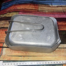 British Army Aluminium Mess Tin Set – Military Surplus 2-Piece Cook Kit