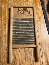 Vintage Dubl Handi Wash Board