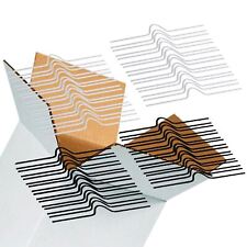 Galaxy 64mm Calendar Wire Hangers Hooks Pack x 100 - White / Black / Silver 