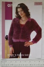 2006 Patons 03412 jackets, whisper & diploma gold DK