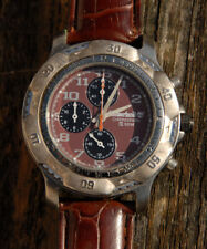 Timberland Gents Quartz Chonograph Watch, Unusual Brown Dial.