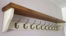 Coat Rack With Shelf  Handmade