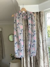 BNWT Floral Grey/Pink Scarf - Perfect Gift