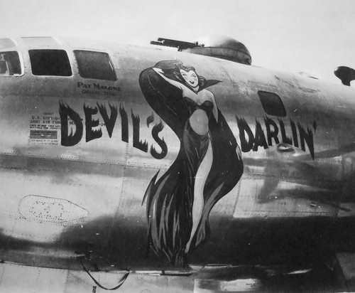Usaaf b29 bomber nose art - ,