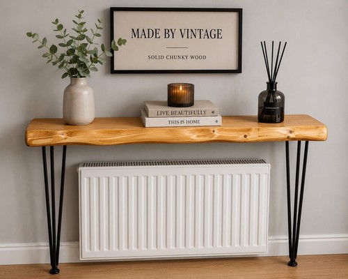 Rustic aged wooden radiator - aged,