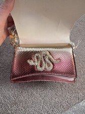 Aldo handbag pink and - handbag,, silver