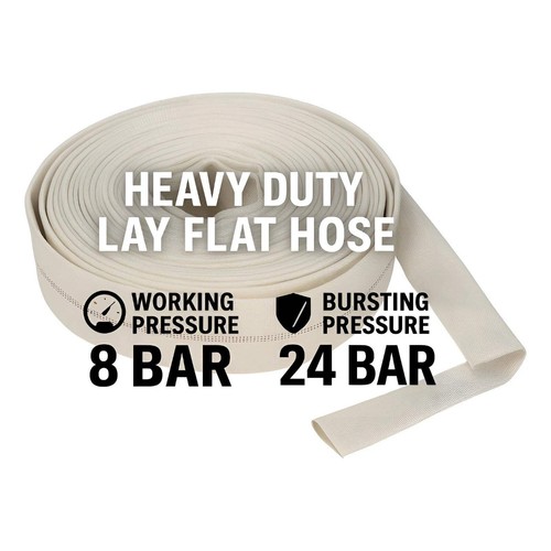 Lay flat hose - flat, 50mm