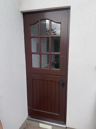 External stable door - external, glazed