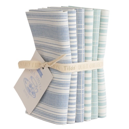 Tilda woven tea towel - woven, fat