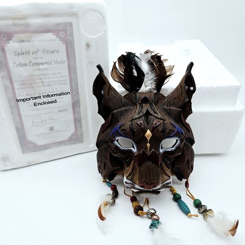 Hamilton totem ceremonial mask - hamilton,