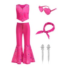 Pink Cowgirl Costume for Girls