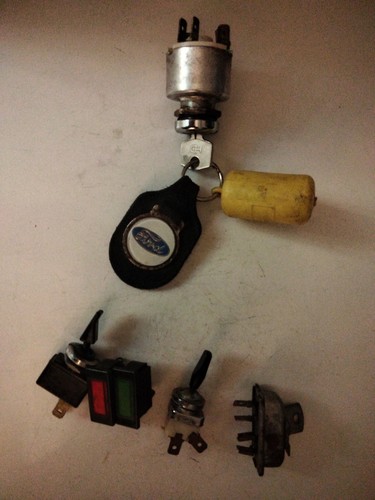 Vintage boat dash parts - boat,