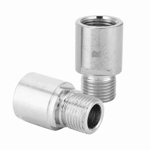 Steel bike pedal extenders - steel,
