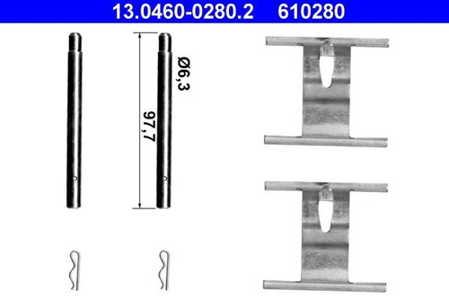 Brake pad accessory - accessory, kit