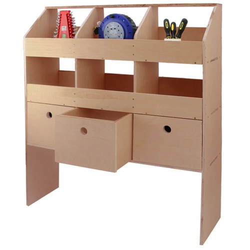 Wooden van rack system - wooden, /