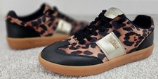 GUESS WOMENS TRAINERS LEOPARD