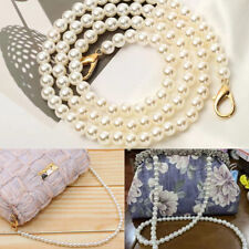 Pearl Chain Strap for Shoulder Bags Handbag DIY purse Replacement Beaded Chain