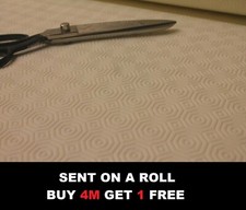 Cream Table Desk Protector Felt Backing Heat Resistant Tablecloth Fabric ROLLED