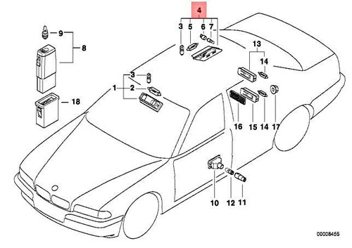 Genuine bmw e38 725tds - 725tds, left